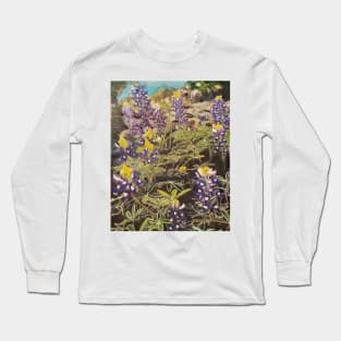 Texas Bluebonnet Season Long Sleeve T-Shirt